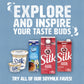 Silk Shelf-Stable Soy Milk, Vanilla, Dairy-Free, Vegan, Non-GMO Project Verified, 1 Quart (Pack of 6)