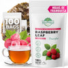100 Bags Raspberry Leaf Tea Rasberry Leaf Herbs (Rubus Idaeus Folium) - 100 Count 1.5g Bags Rasberry Leave Tea Hojas De Frambues