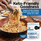 Healthier Comforts Organic White Cheddar Cheese Powder - Gluten Free, Keto-Friendly, Non-GMO, 7 oz, White