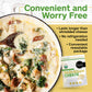 Healthier Comforts Organic Parmesan Cheese Powder, Kosher, Non-Gmo, Chemical Free, Gluten Free, Keto Friendly, From Cows Raised Free Of  S Or  S (Rbgh Or Rbst) (7 Ounce (Pack Of 1), Organic Parmesan)