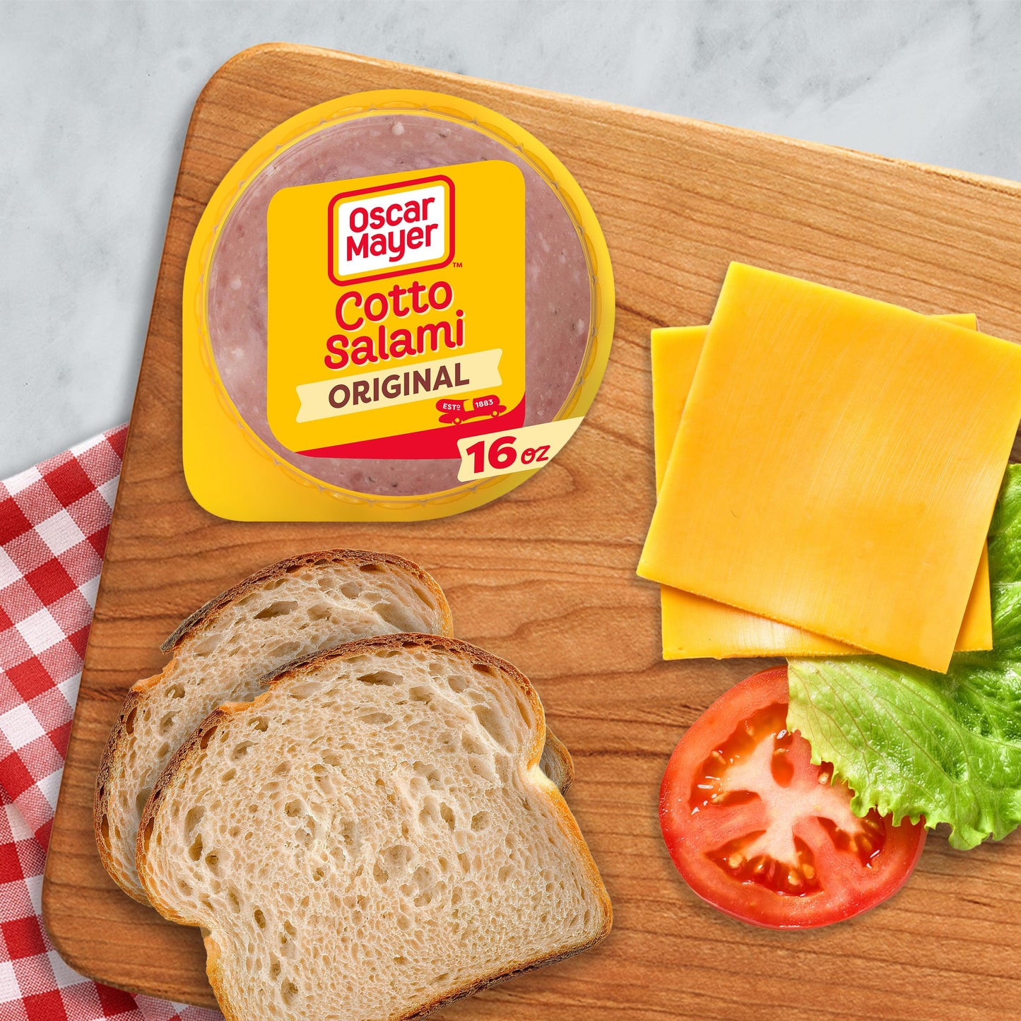 Oscar Mayer Cotto Salami Deli Lunch Meat, 16 oz Package