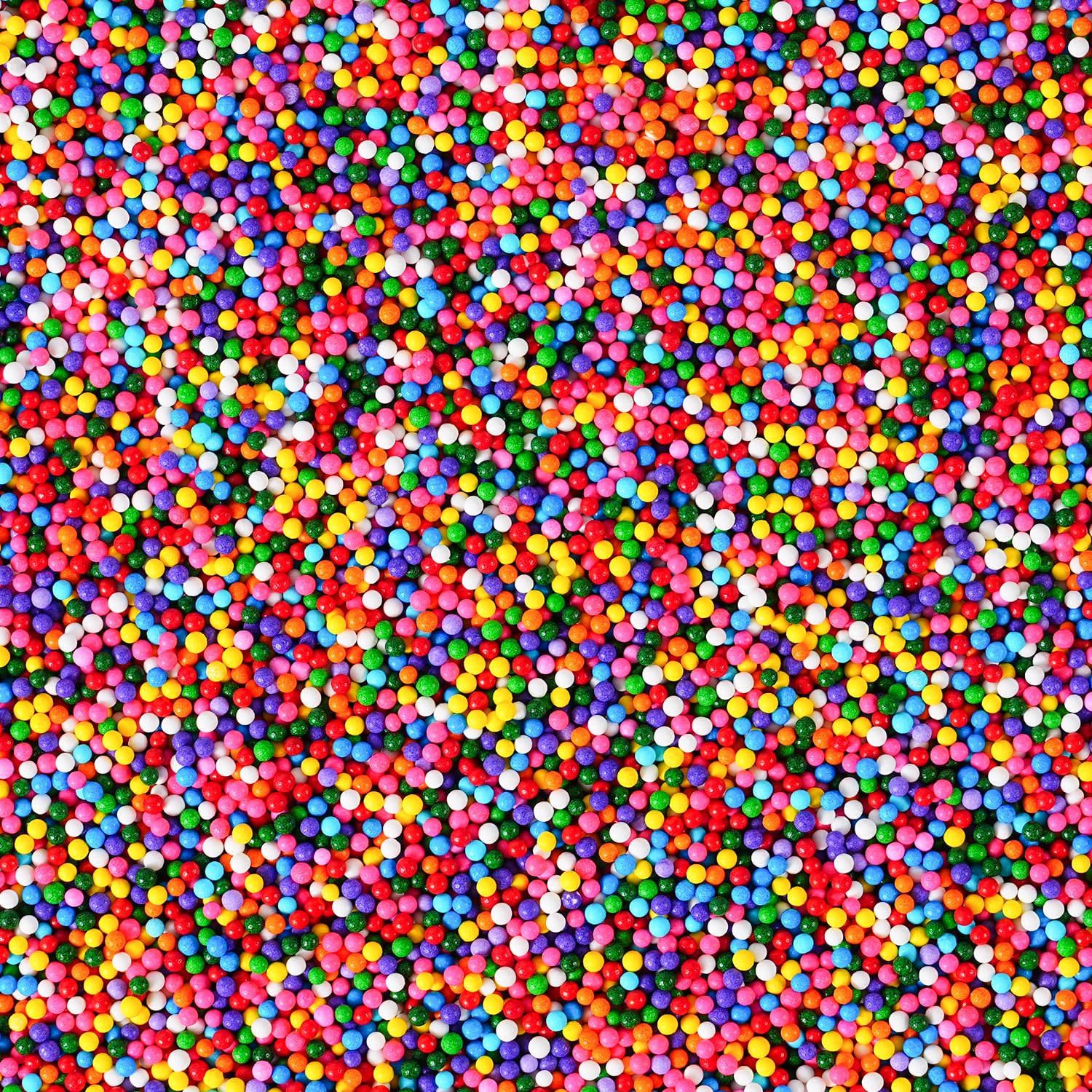 Rainbow Sprinkles Bulk for Baking 7 oz - Rainbow Nonpareils Sprinkles 2mm Pearls for Baking Cookies, Cakes, Cupcakes, Ice Cream,