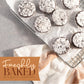 Barnetts Fathers Day Cookie Tin Gift Baskets For Father, Husband, And Grandfather, 27 Gourmet Crinkle Cookies Basket, Candy Box,