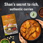Shan Curry Powder Mix, 3.52 Oz (100G) | Authentic Indian Spice Blend For Meat, Vegetable, And Lentil Curry | Vegan & Vegetarian