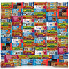 Healthy Snacks (Basket 114 Count) Healthy Snacks & Snacks Gift Variety Package Gift Arrangement Perfect for Men, Women, Adults, 