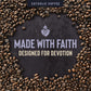 Catholic Coffee Pods - St. Drogo Ethiopian Medium Roast | Dark Chocolate & Berry Notes | 12 Pack, Single Serve Coffee Pods