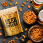 Swag Brewery malt-inspired Snacks Nuts Bar Mix - 8 Ounce - Smoked Almonds, Pretzels, Honey Roasted Peanuts, Spicy Peanuts, Toffee Peanuts