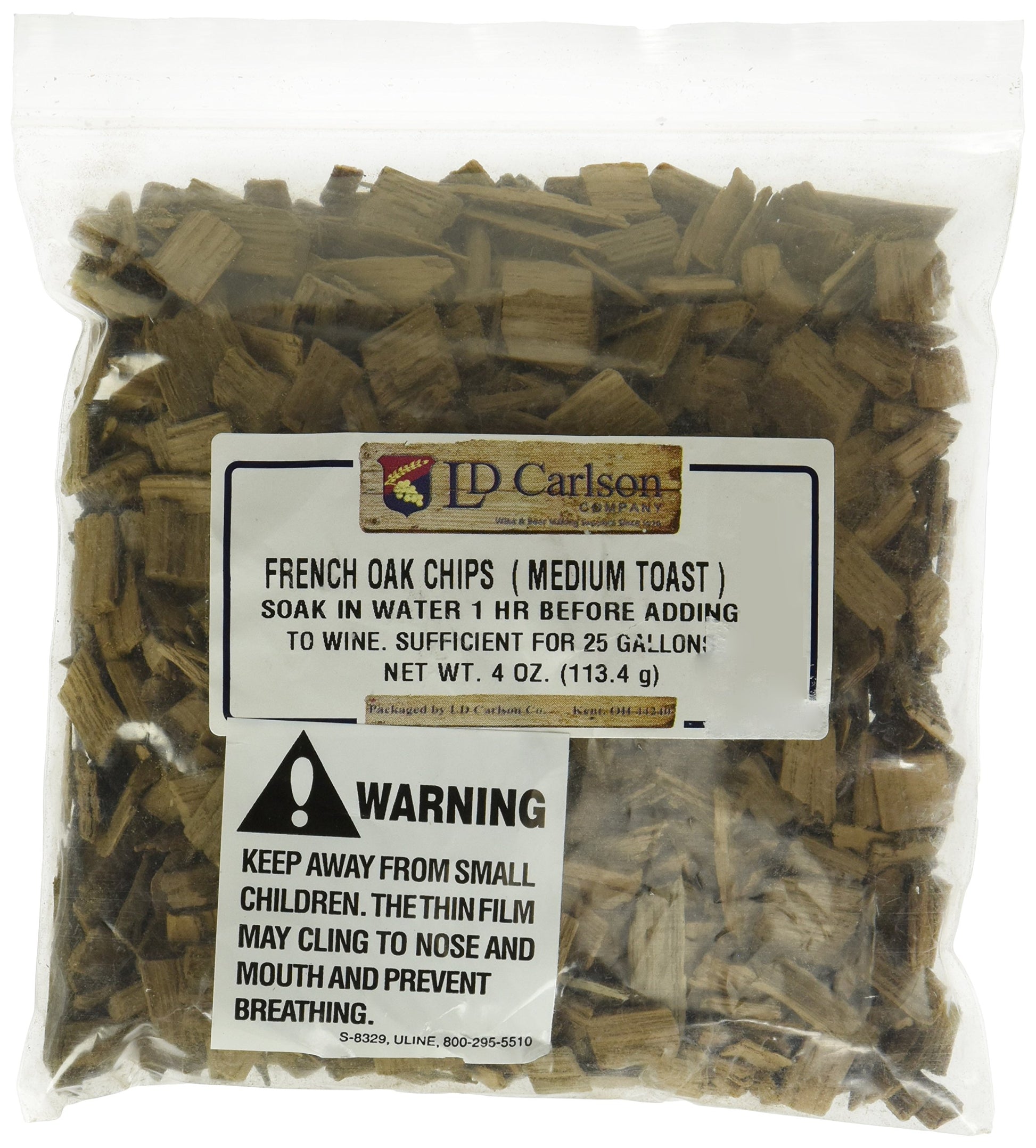 French Toasted Oak Chips 4 Oz.