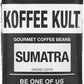 Koffee Kult Sumatra Coffee Ground Dark Roast - 32oz Fresh Roasted Single Origin
