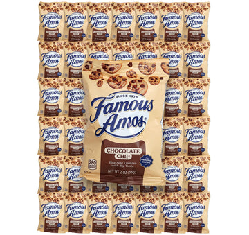 Chocolate Chip Cookies - 2Oz Bags, Pack Of 42, Chocolate Chip Cookies Individual Bags