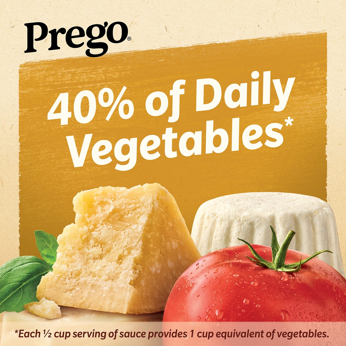 Prego Three Cheese Pasta Sauce, 45 Oz Jar (Case of 6)