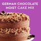 Duncan Hines Signature Perfectly Moist German Chocolate Cake Mix, 15.25 Ounce (Pack of 12)