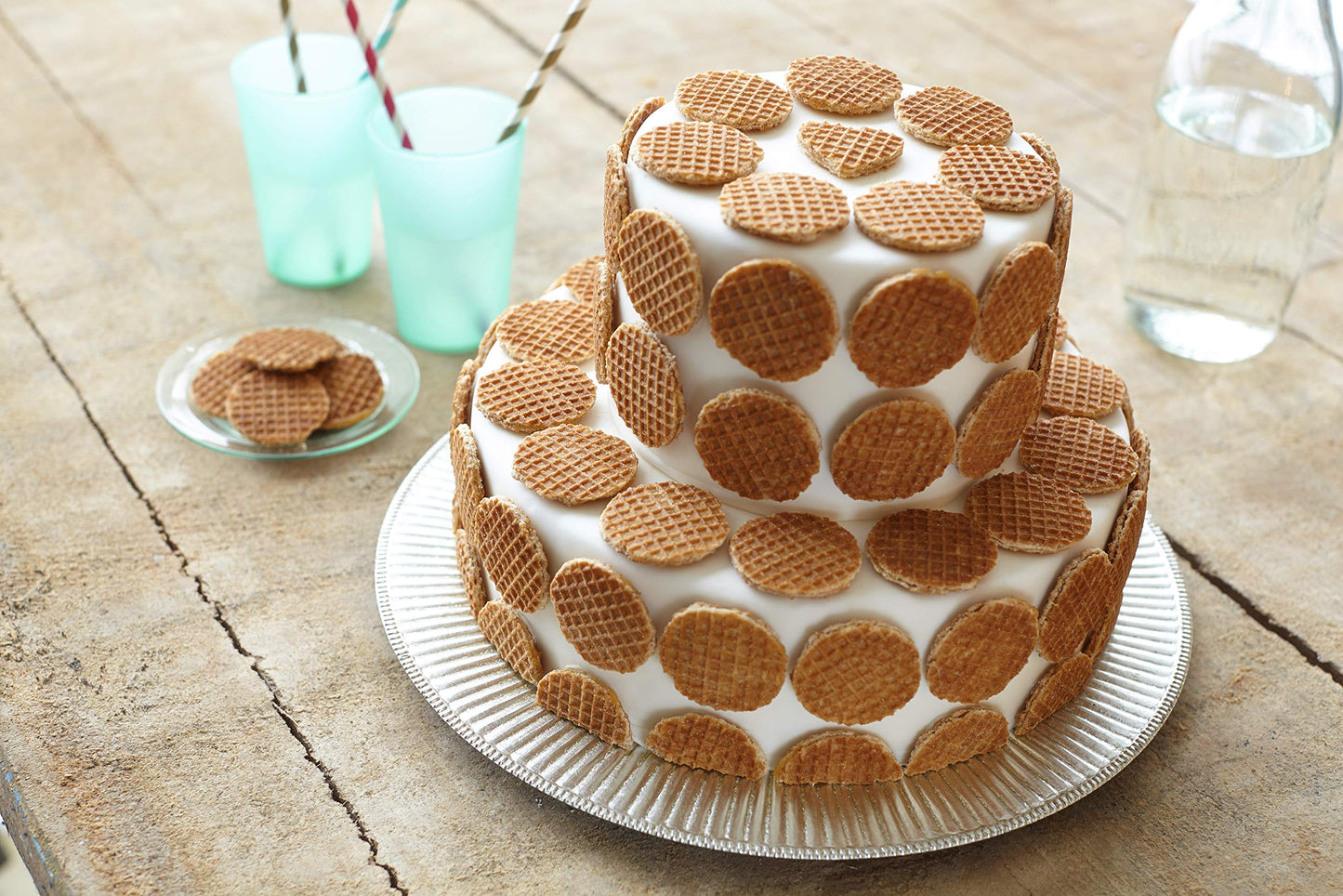 Daelmans Stroopwafels, Dutch Waffles Soft Toasted, Honey, Mini Size, Kosher Dairy, Authentic Made In Holland, 1 Pouch, 5.29 Oz