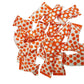 Peppermint 100 Count Wrapped In Orange Polka Dot Candy Wrapper - Mint Candy