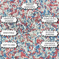 Confect Cake Mate Dessert Sprinkles – Red, Navy Blue & White – Vegan, Gluten-Free – 4.2 Oz