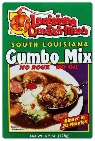 Louisiana Crawfish-Mans Gumbo Mix 4.5oz