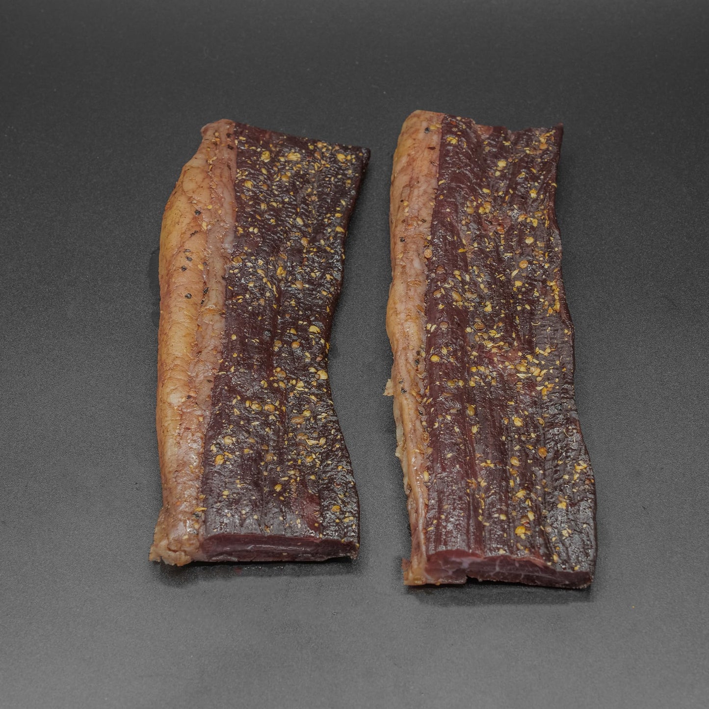 Carnivore Biltong Depot Original Beef Biltong Slab – 1lb (2 x 8oz) | High Protein | Zero Sugar | Gluten Free | Keto Friendly