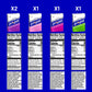 Propel Powder Packets 4 Flavor Variety Pack With Electrolytes, Vitamins And No Sugar 10 Count (Pack Of 5) (Packaging May Vary)