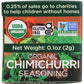 Spicely Organic Seasoning Chimichurri 0.10 Ounce Ecobox Certified Gluten Free