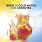 Lipton Family-Size Tea Bags, Unsweetened Cold Brew Iced Tea, 22 Tea Bags, 6 Boxes