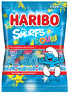 Haribo Gummi Candy, Sour Smurfs, 4 Oz. Bag (Pack Of 12)