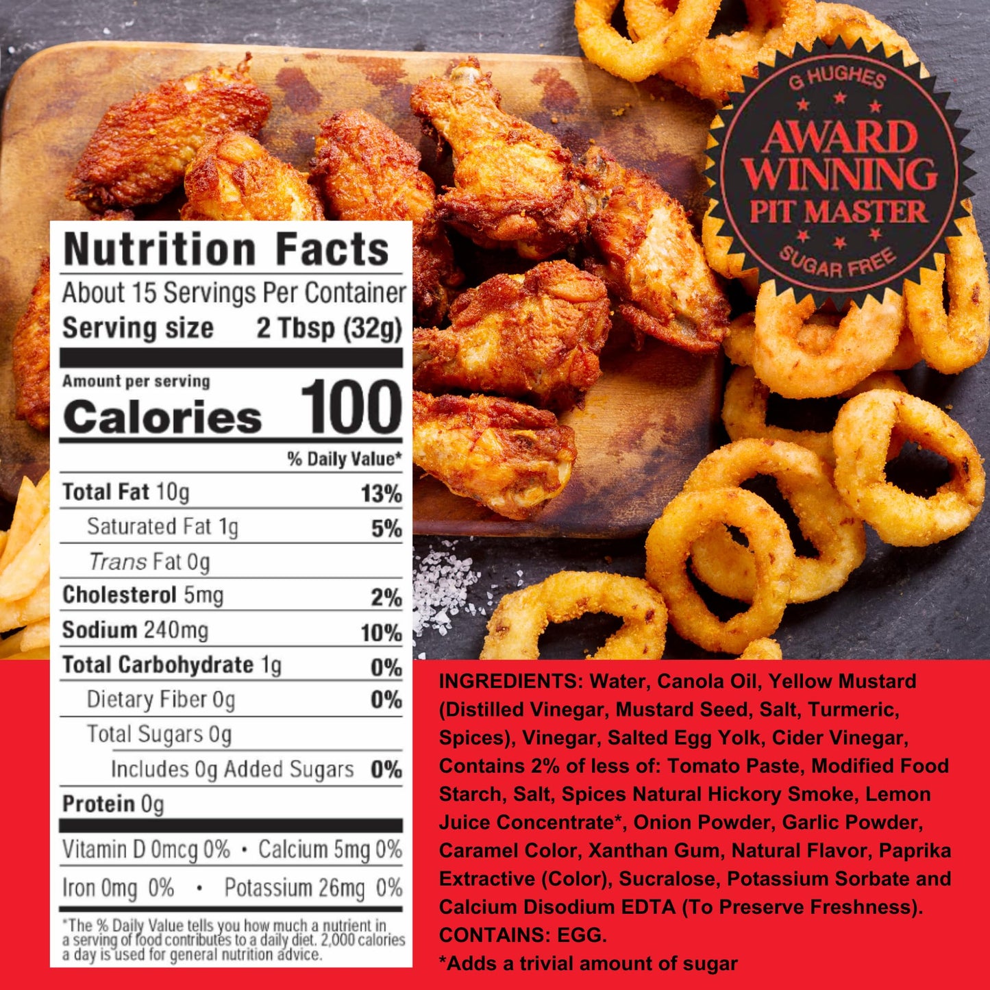 G Hughes Sugar Free, Famous Cluckin  Dipping Sauce - Sugar Free Sauces, Dipping Sauces, Sugar Free Special Sauce, Gluten Free S