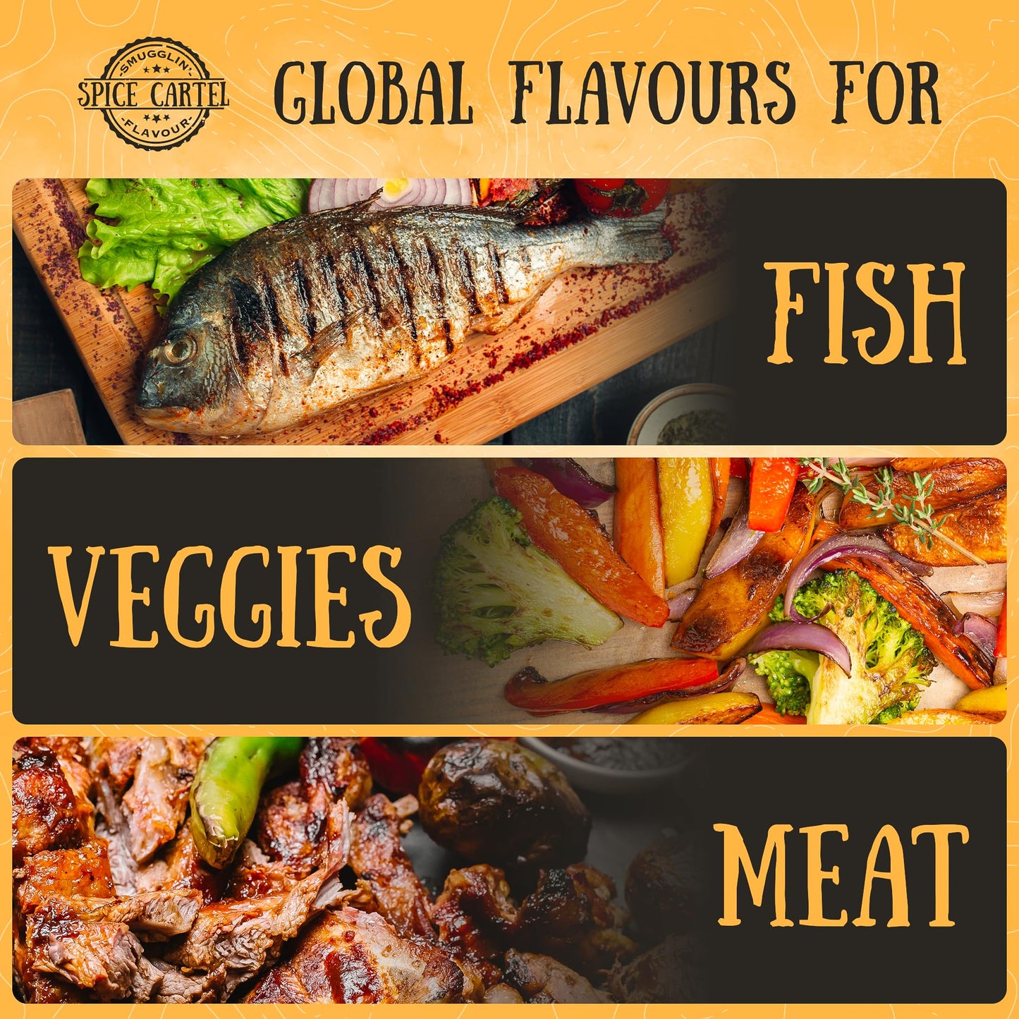 Spice Cartels Cartel Classics 8 Pack S Box Of Global Herbs & Spices