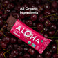 ALOHA Organic Plant Based Protein Bars - Chocolate Cherry - 12 Bars  Vegan  Low Sugar  Gluten-Free  Paleo  Low Carb  Non-GMO  No Stevia  No Erythritol