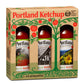 Portland Organic Ketchup Gift Box By Portlandia Foods (14 Fl Oz - Pack Of 3) Naturally Gluten-Free Vegan Non-Gmo Usda Organic Ce