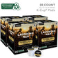 Laughing Man Colombia Huila Coffee, Keurig Single Serve K-Cup Pods, Dark Roast, 88 Count (4 Packs of 22)