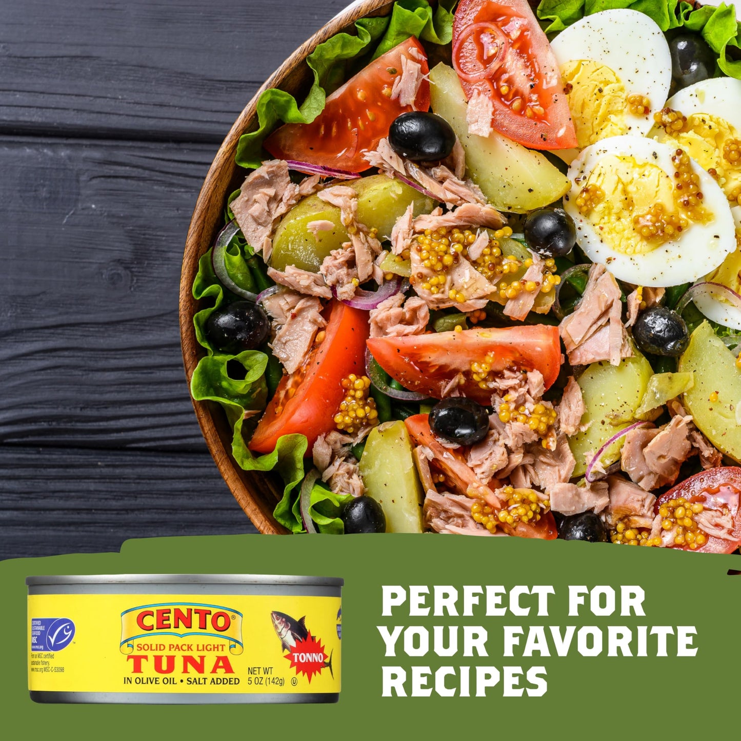 Cento Solid Packed Tuna In Olive Oil, 5 Ounce (Pack Of 24)