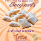 BRIANS FABULOUS - 36 count - NEW ORLEAN STYLE BEIgNETS - JUST HEAT and EAT