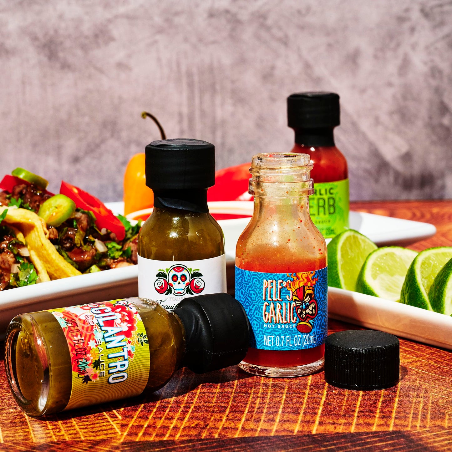 Thoughtfully Gourmet Birthday Hot Sauce Sampler Gift Set, 30-Pack With Flavors Like Garlic Herb & Apple Spirit-Inspired Flavor, Gift Wrapped For Birthdays