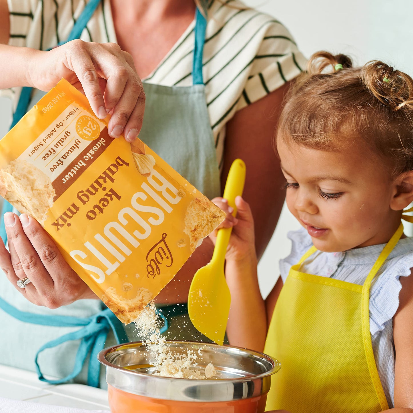 Livlo Keto Biscuit & Bread Mix - Low Carb & Gluten Free Baking Mix - 2G Net Carbs - Fast, Easy And Delicious Keto Friendly Food