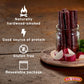 Old Wisconsin Beef Sausage Snack Sticks, Naturally Smoked, Ready To Eat, High Protein, Low Carb, Keto, Gluten Free, 5 Ounce Resealable Package