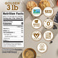 MONK FRUIT IN THE RAW, Golden 48 oz Bakers Bag, Pack of 1, Natural Monk Fruit Sweetener w/Erythritol, Sugar-Free