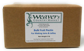 Weaver'S Country Market Bulk Fruit Pectin Mix For Making Jams & Jellies (5 Lb. Plastic Bag)