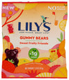 LILYS No Sugar Added Gummy Bears Sweet Fruity Friends Peg Bag, 1.8 oz