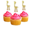 Giraffe Cupcake Topper 12 Pack Cupcake Topper Decoration Cake