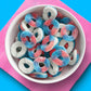 SweeTARTS Candy, Blue Punch and Strawberries and Cream, Tart and Chewy, 11 oz