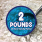 CHAIN & JO SWEETS Life Savers Pep O Mint Hard Candy - 2 Pounds of Bulk Holiday Peppermint LifeSaver Mints Individually Wrapped Candy  Perfect for the Season  Delicious Flavor Breath