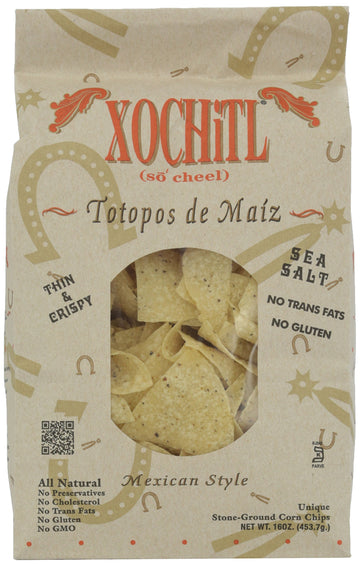 Xochitl Corn Salted Tortilla Chips, 16 Oz