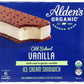 Aldens, Ice Cream Sandwich Vanilla Organic 6 Count, 21.9 Fl Oz