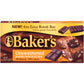 Bakers Premium Unsweetened Chocolate Baking Bar, 4 Ounce (Pack of 12)