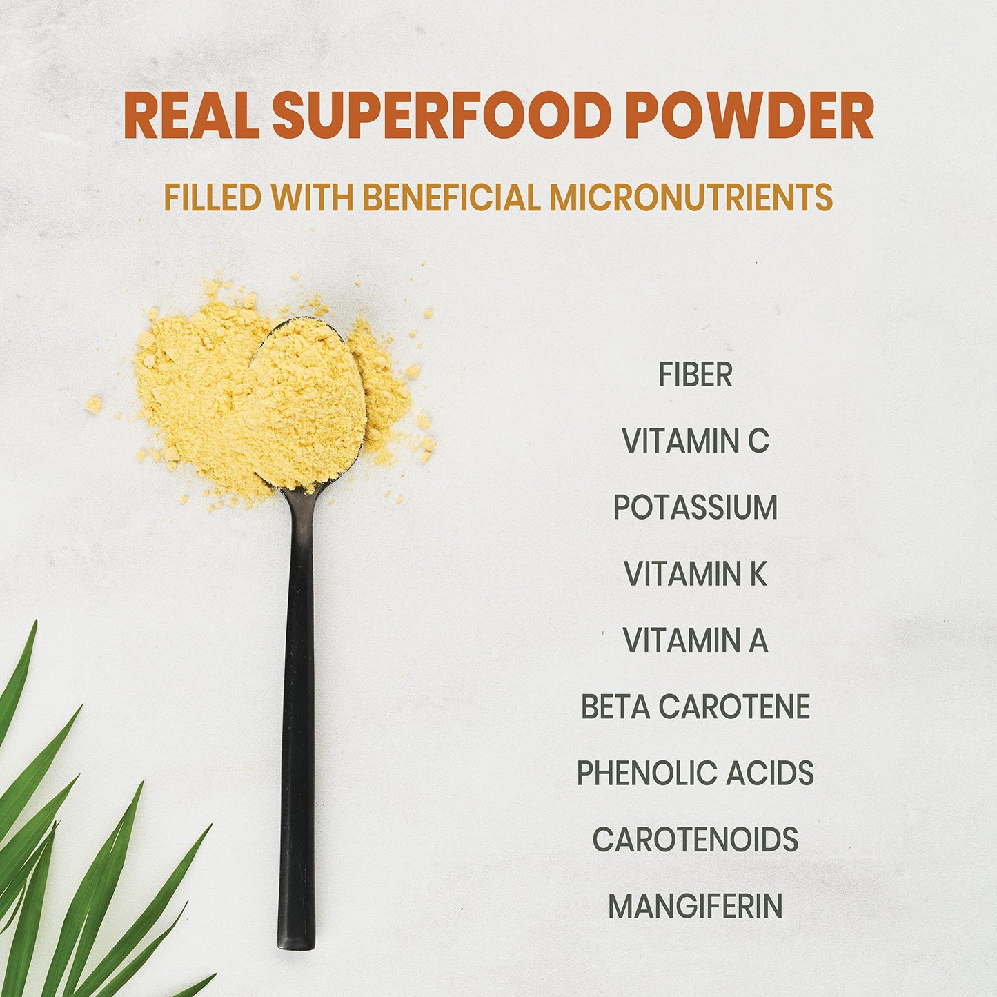 Jungle Powders Freeze Dried Mango Powder 7 Ounce Bag, Fruity Mango Extract For Baking No Sugar Added Dry Mango Powder Juice Addi