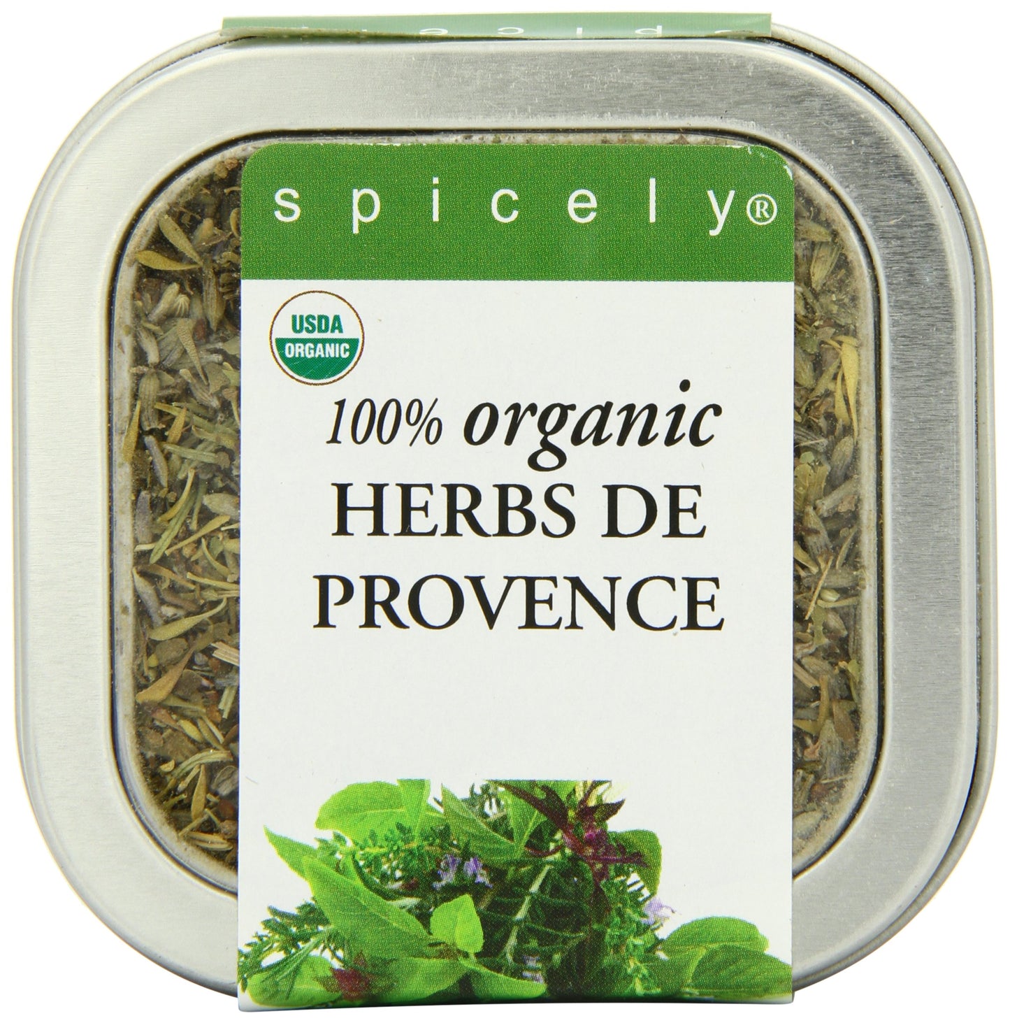 Spicely Organic Herbs De Provence - Tin