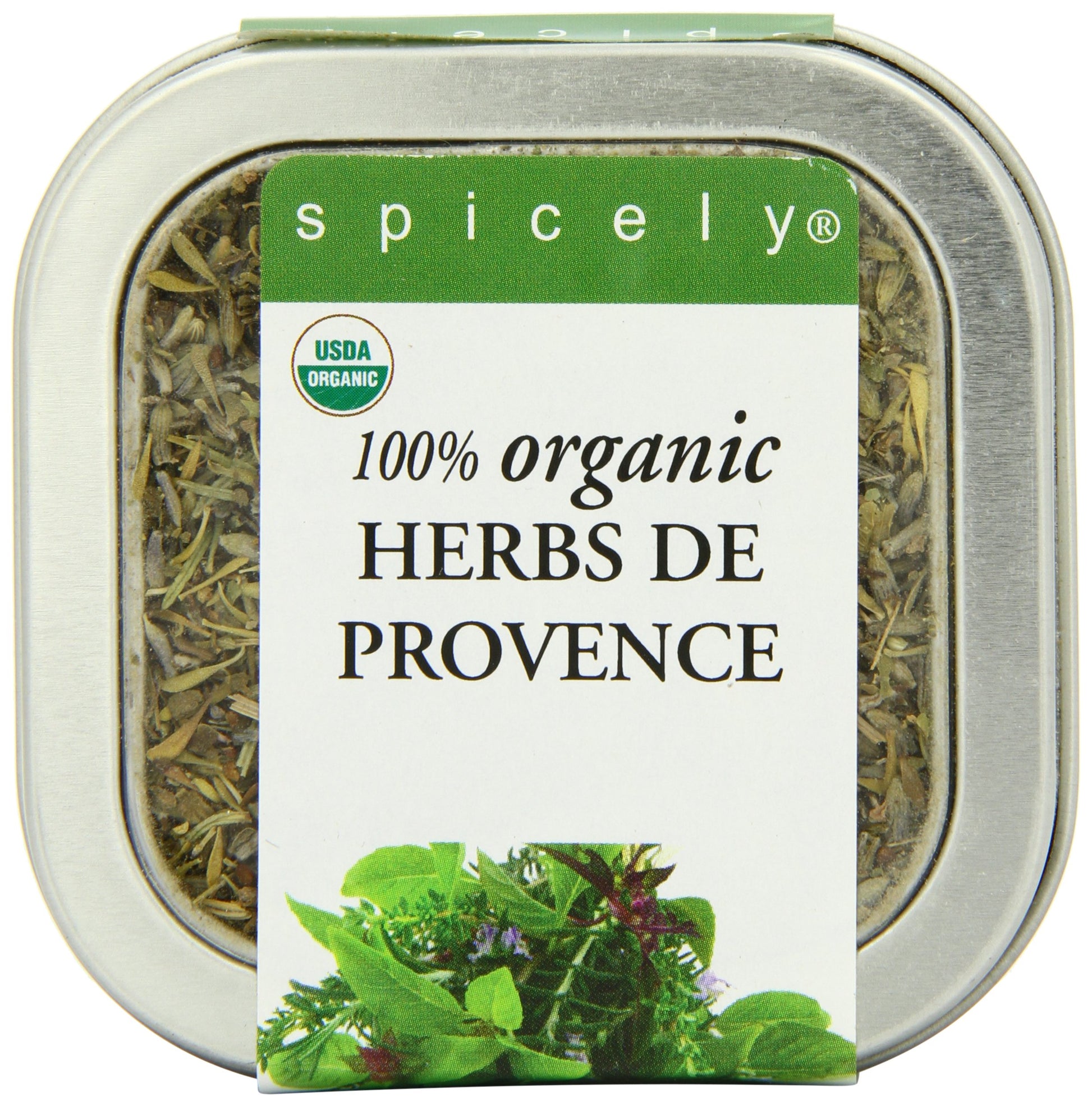Spicely Organic Herbs De Provence - Tin