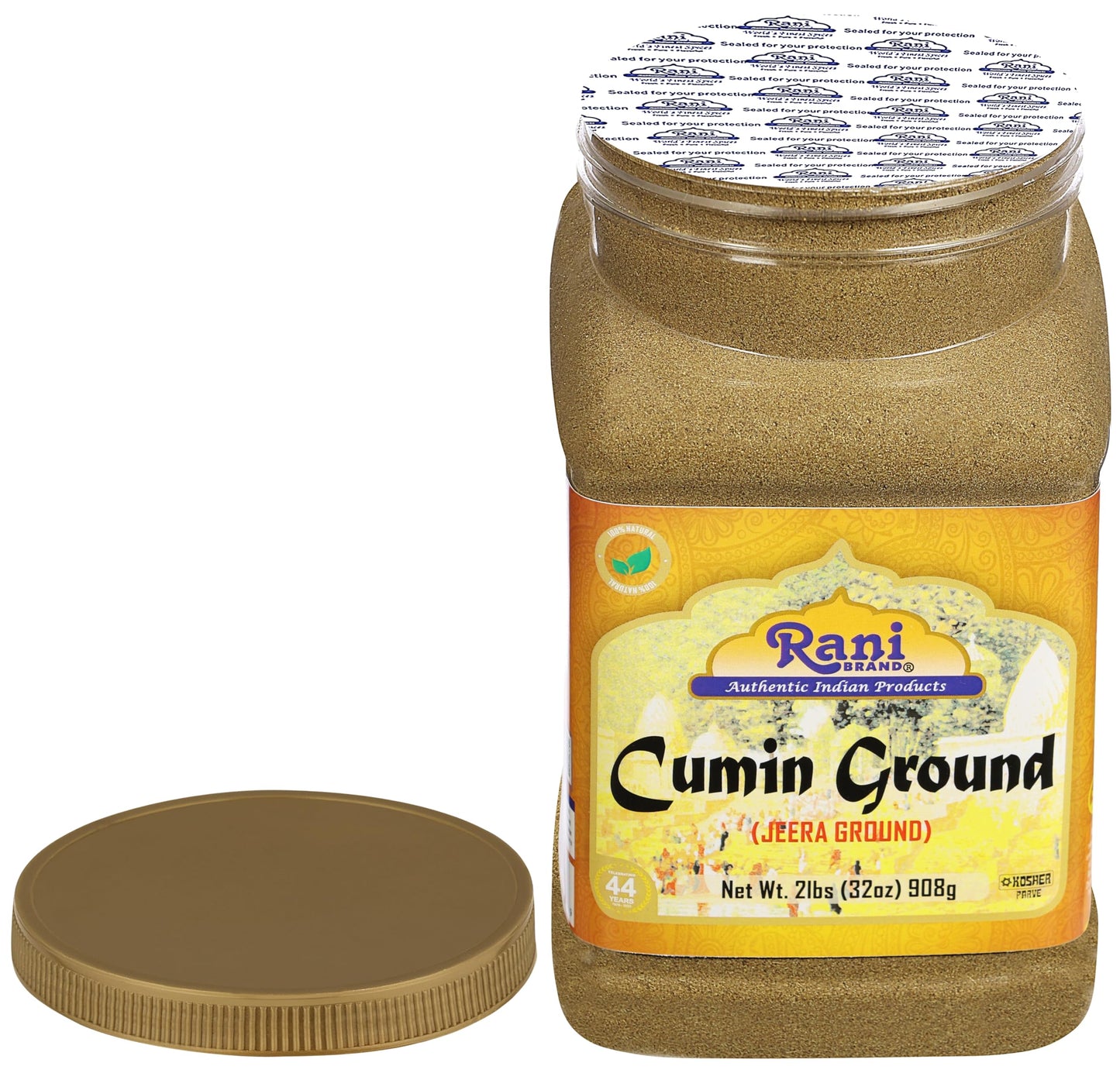 Rani Cumin (Jeera) Powder Spice 32Oz (2Lbs) 908G Pet Jar ~ All Natural | Vegan | Gluten Friendly | Non-Gmo | Kosher | Indian Origin