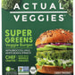 Actual Veggies Super Greens Veggie Burger, 12 OZ