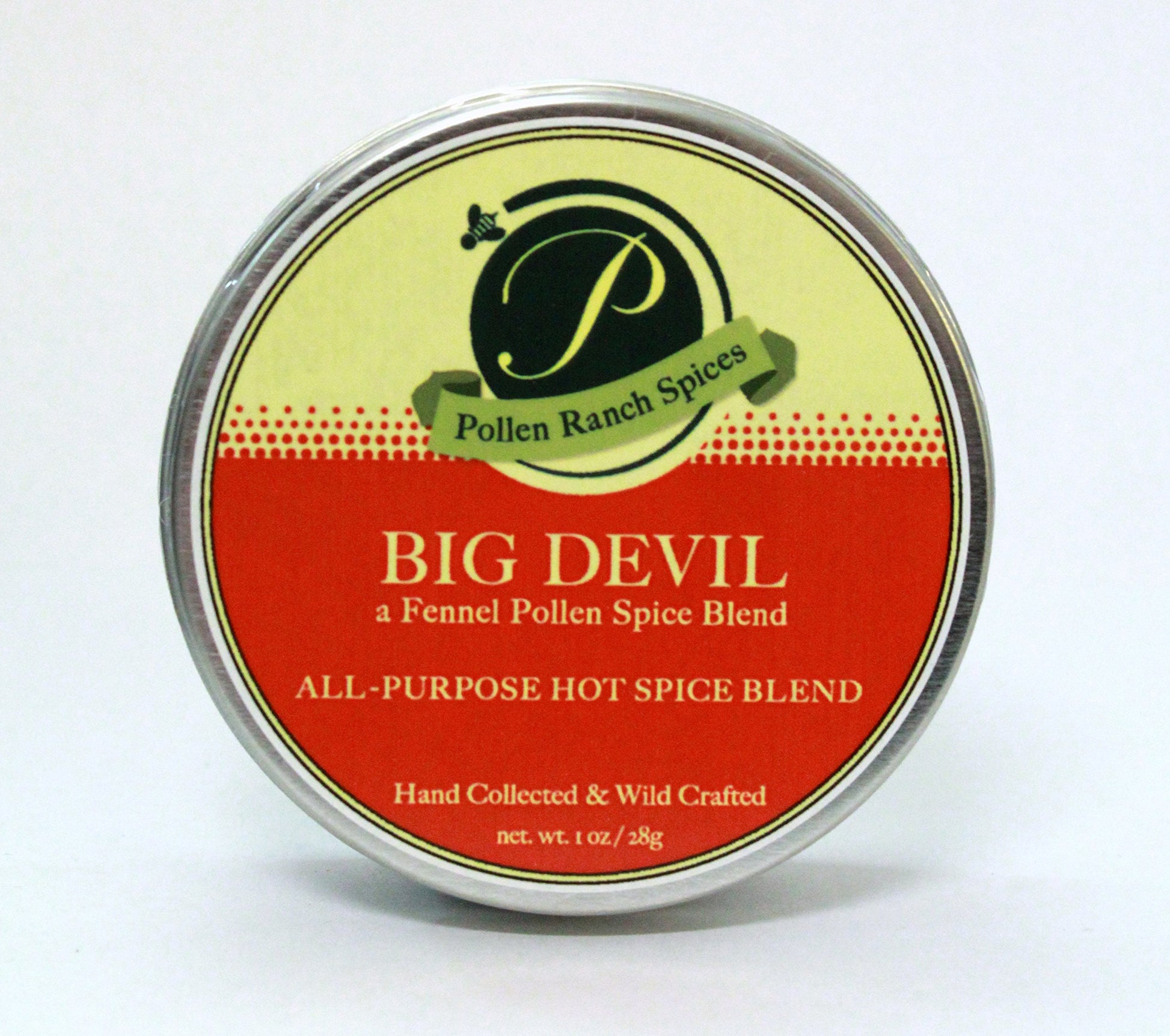 Pollen Ranch Big Devil Seasoning - Fennel Pollen Spice Blend, 1 oz